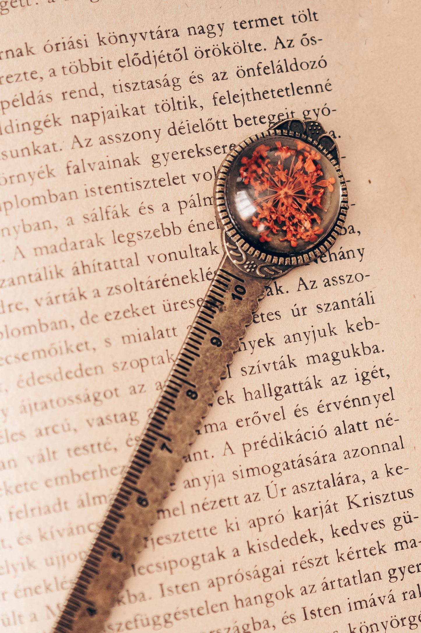 Könyvmoly kiegézítők - Vintage, fém könyvjelző