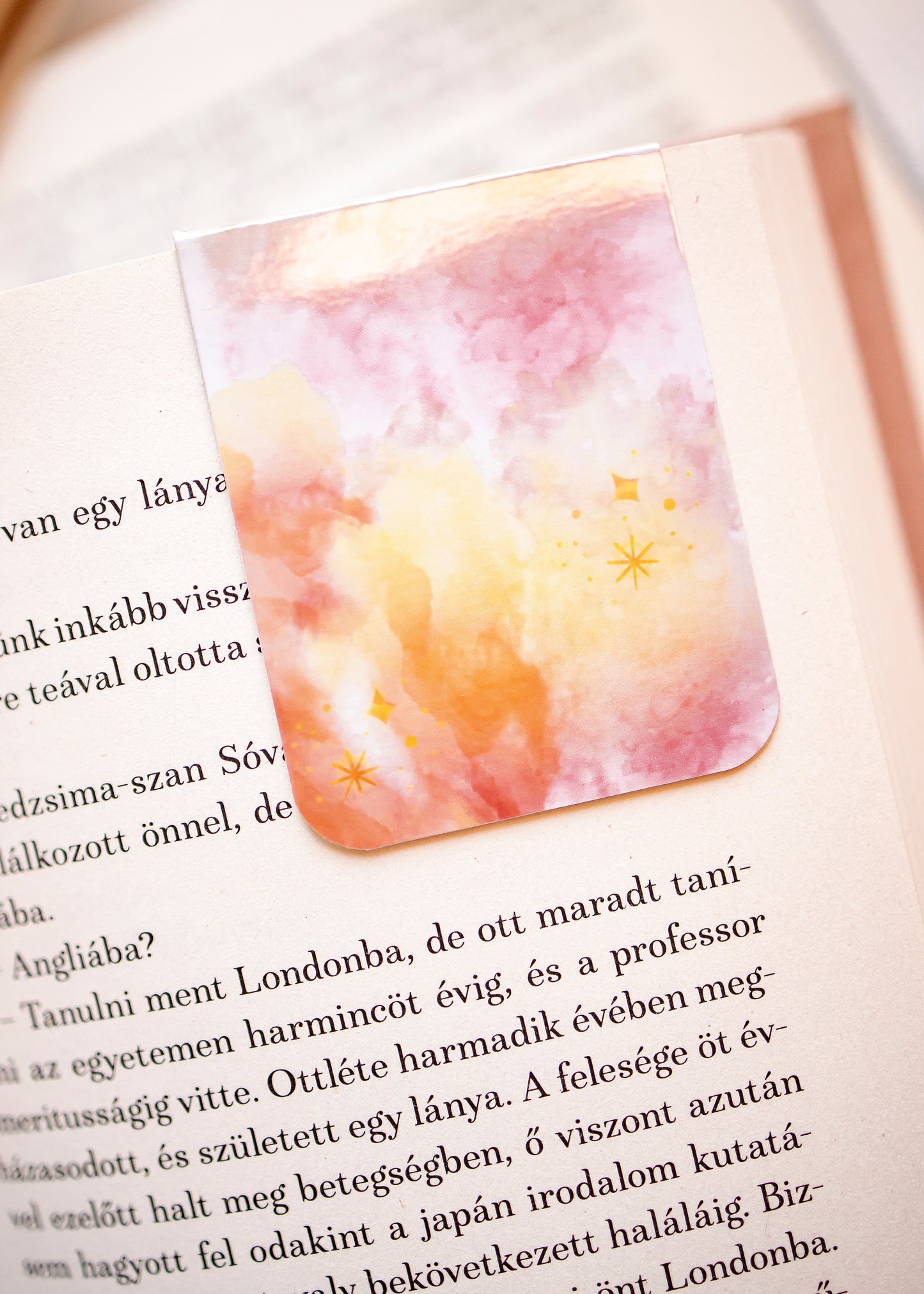 Mágneses könyvjelző - Hologramos