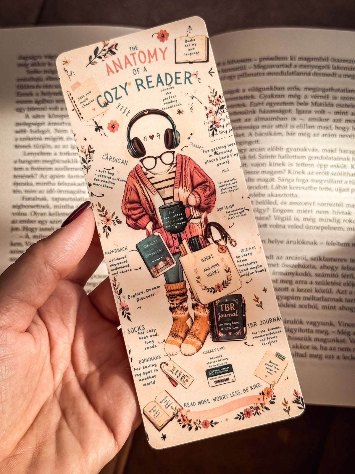 Könyvmoly könyvjelző | Reading Ritual Box