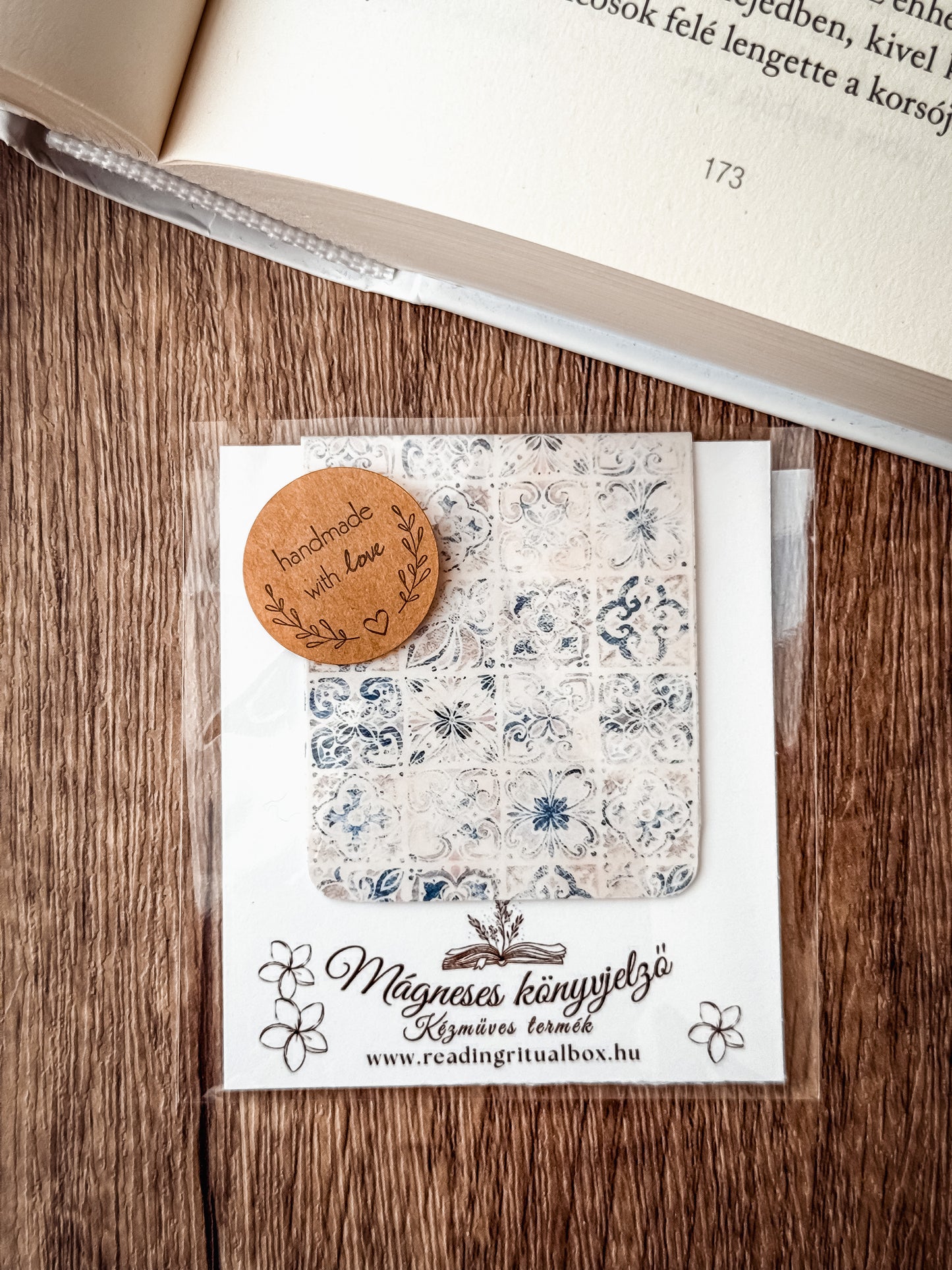 Mágneses könyvjelző – Mozaik II.