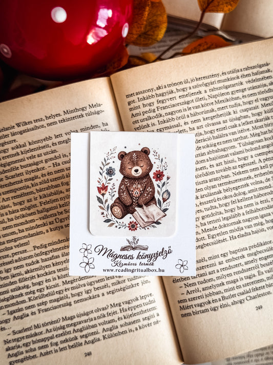 Mackós mágneses könyvjelző | Reading Ritual Box