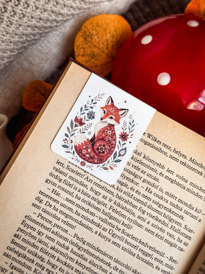 Rókás mágneses könyvjelző | Reading Ritual Box