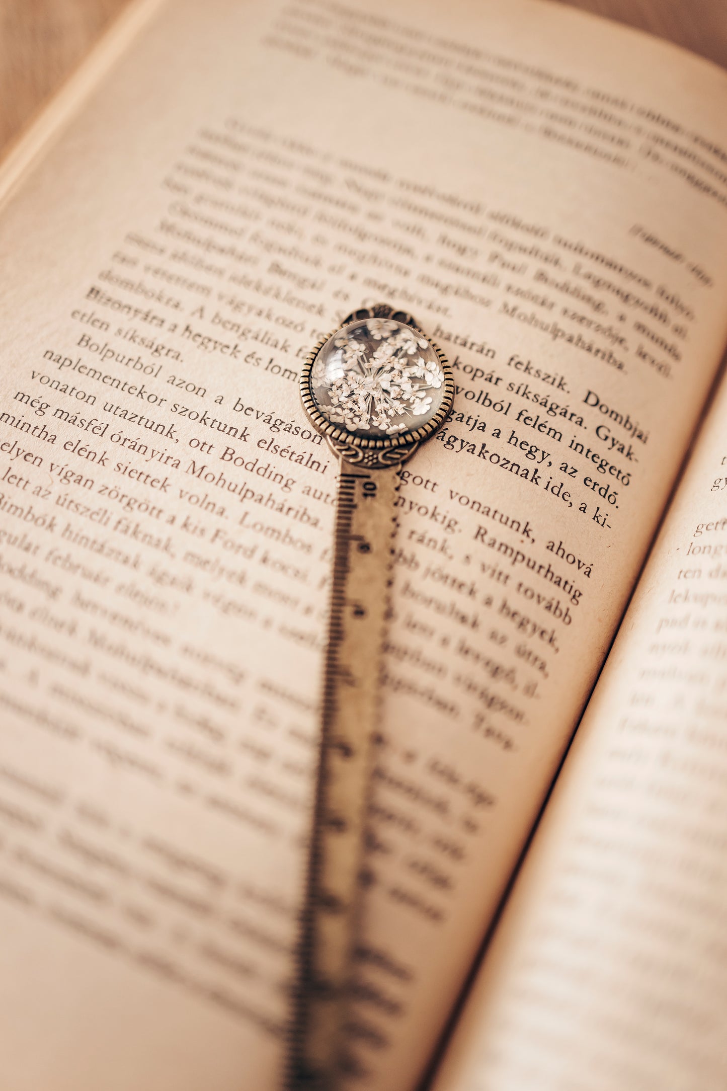 Könyvmoly kiegézítők - Vintage, fém könyvjelző