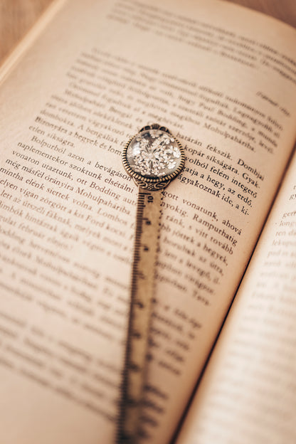 Könyvmoly kiegézítők - Vintage, fém könyvjelző