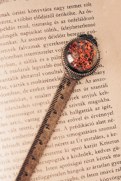 Könyvmoly kiegézítők - Vintage, fém könyvjelző