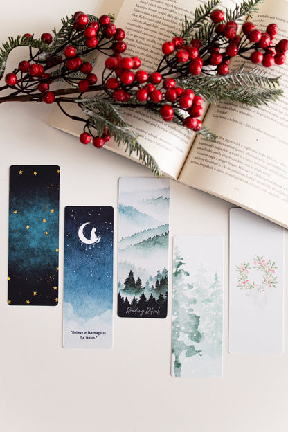 Reading Ritual - "Égi tájak" könyvjelzőszett (5db)