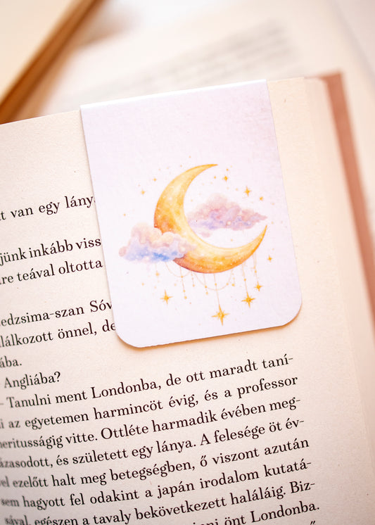 Mágneses könyvjelző - Hold