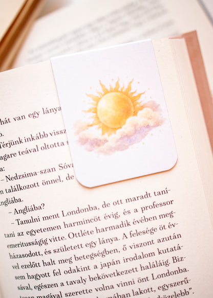 Mágneses könyvjelző - Nap