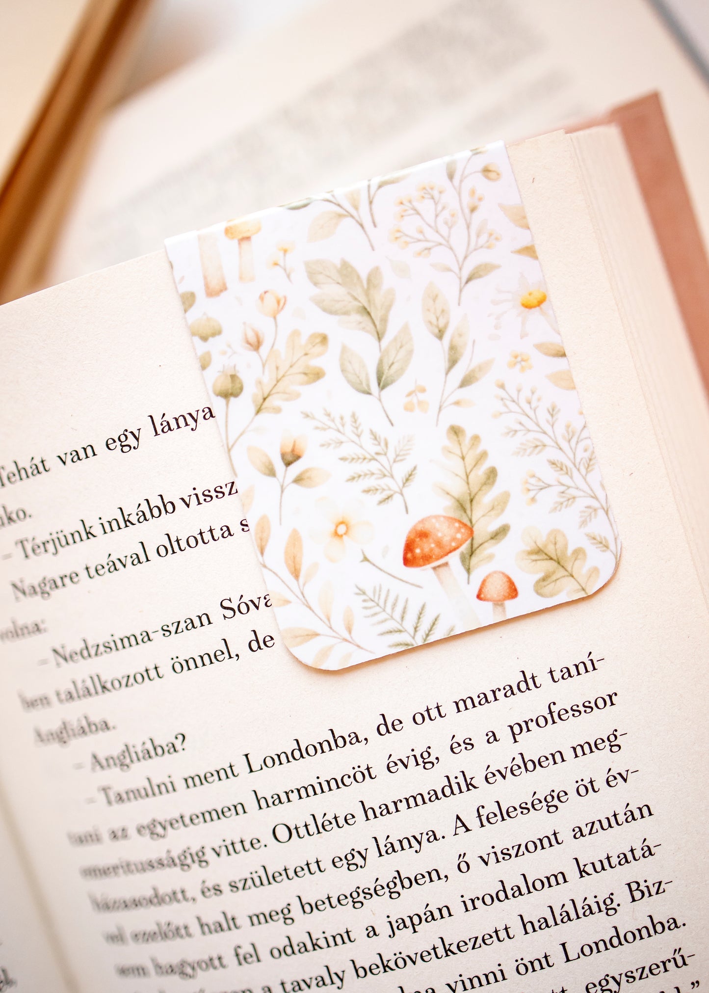 Mágneses könyvjelző - Botanika