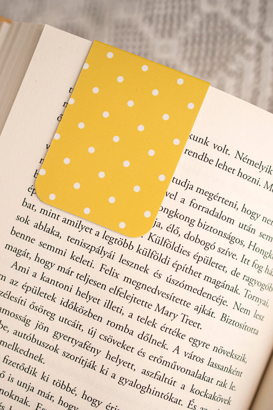 Mágneses könyvjelző – Pöttyös